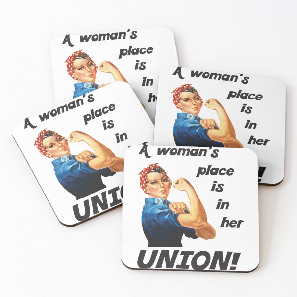 Item preview, Pro Union Strong - Union Proud Rosie the Riveter designed and sold by PaualBarber.