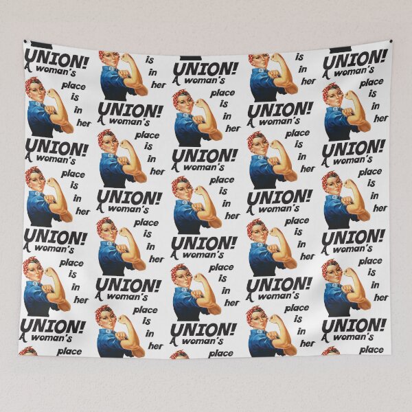 Item preview, Pro Union Strong - Union Proud Rosie the Riveter designed and sold by PaualBarber.