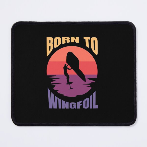 Item preview, Surf Born to Wingfoil Wingfoiler Gift Idea designed and sold by vicoli-shirts.