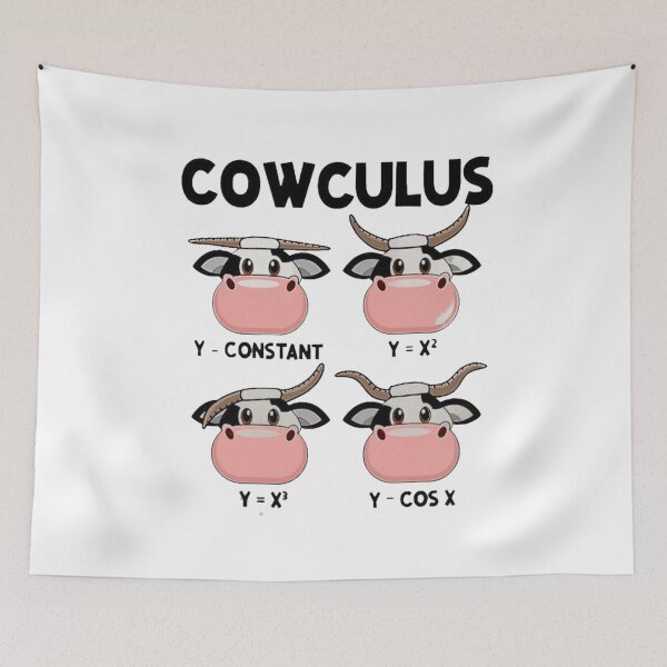 Item preview, Cowculus Math Teacher Math Lover designed and sold by ghazalish.