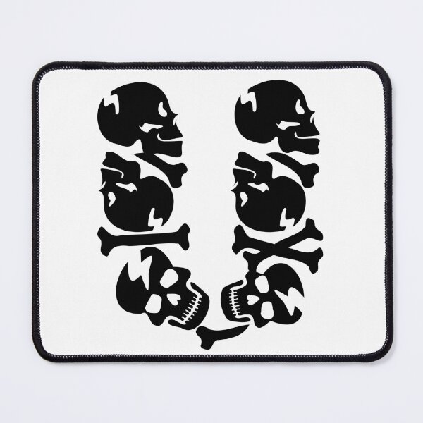 Item preview, Black Skull letter U designed and sold by Quote for  Success.