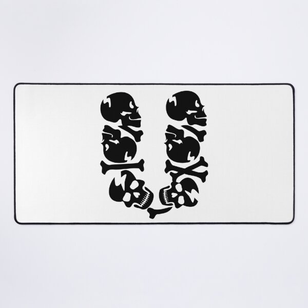 Item preview, Black Skull letter U designed and sold by Quote for  Success.