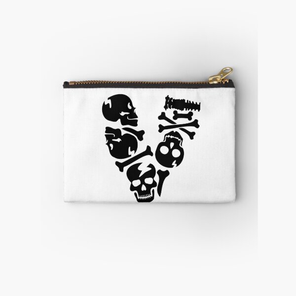 Item preview, Black Skull letter V designed and sold by Quote for  Success.