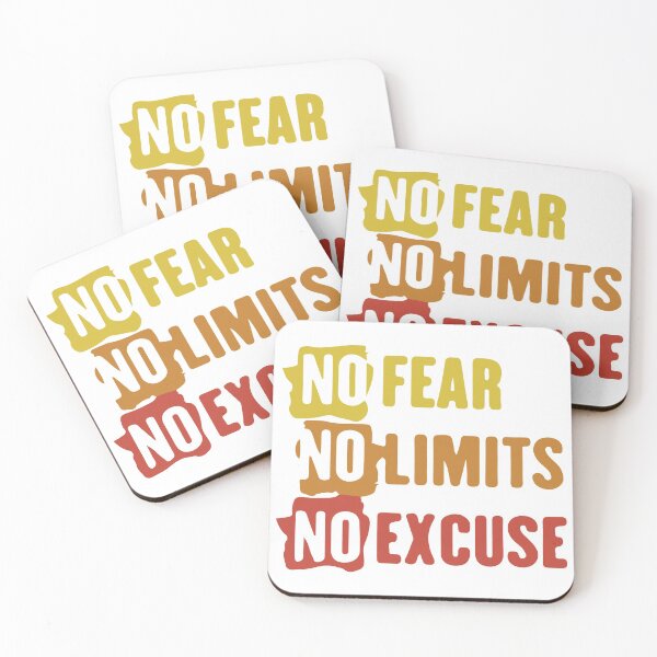 Item preview, No fear No Limits No Excuses designed and sold by AlaynaParker99.