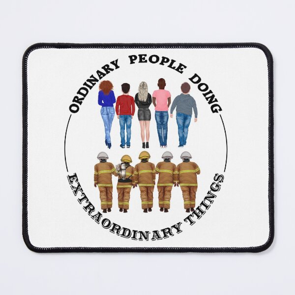 Item preview, Ordinary People/Firefighters designed and sold by FireGirlinOz.