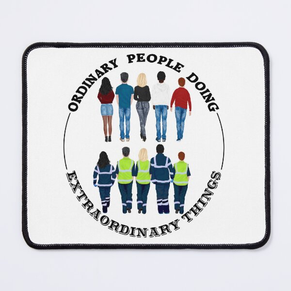 Item preview, Ordinary People/Paramedics & Ambos designed and sold by FireGirlinOz.