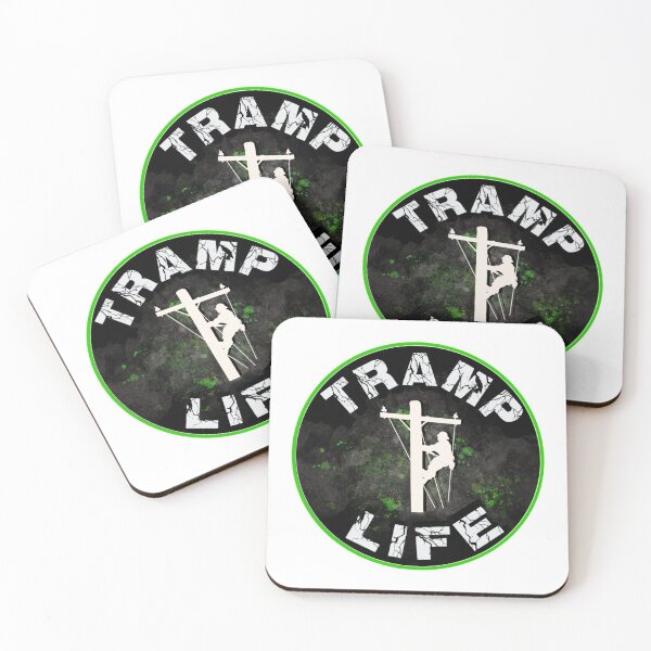 Item preview, TRAMP LIFE! LINEMANHARDHAT IBEW S designed and sold by PaualBarber.