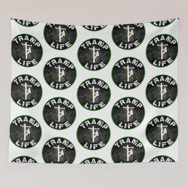 Item preview, TRAMP LIFE! LINEMANHARDHAT IBEW S designed and sold by PaualBarber.