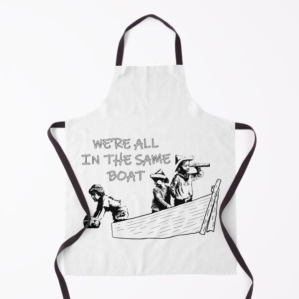 Item preview, Banksy We're all in the Same Boat The Great British Staycation designed and sold by ThatMerchStore.