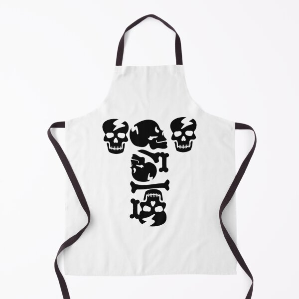 Item preview, Black Skull letter T designed and sold by Quote for Success.