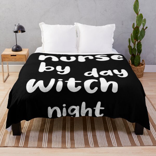 Item preview, Nurse By Day Witch By Night Funny Halloween Nurse Quotes designed and sold by YSNbr.