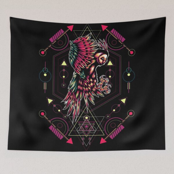 Item preview, Mythical Owl Geometry designed and sold by RosieMailanie.