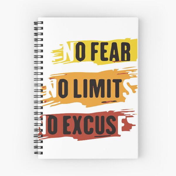 Item preview, No fear No Limits No Excuses designed and sold by AlaynaParker99.
