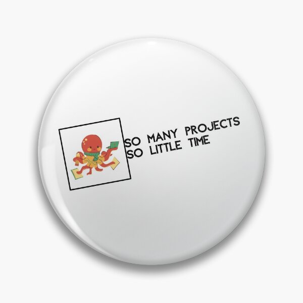 Item preview, So many projects, so little time - English designed and sold by Génération Ecriture.