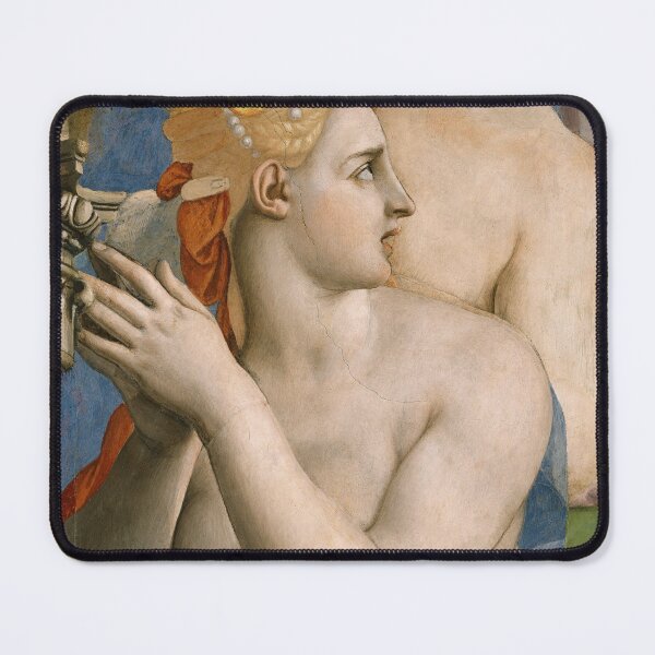 Agnolo Bronzino - The adoration of the bronze snake Mouse Pad