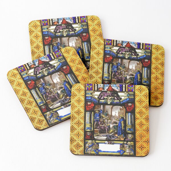 Item preview, Stained Glass Biblical Scene designed and sold by JonDelorme.
