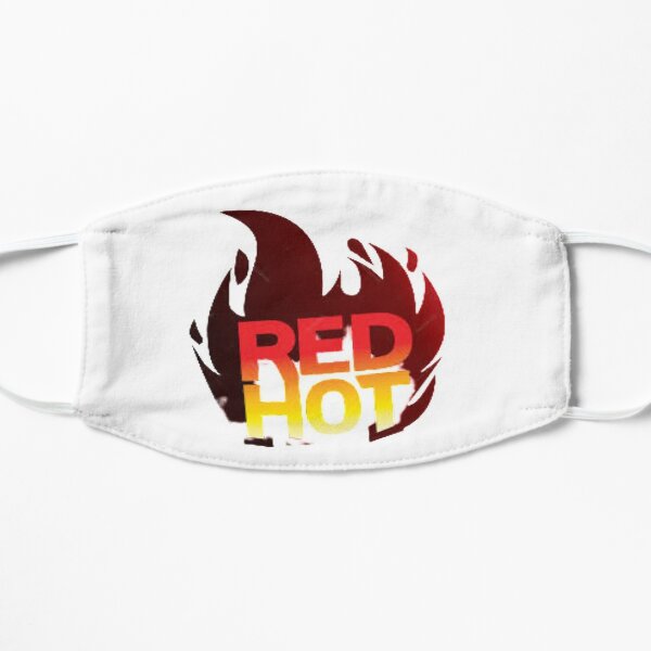 Red hot  Flat Mask