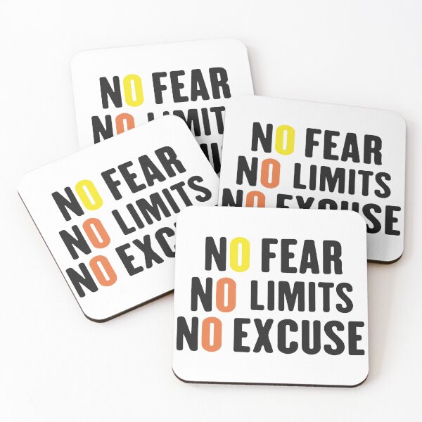 Item preview, No fear No Limits No Excuses designed and sold by AlaynaParker99.