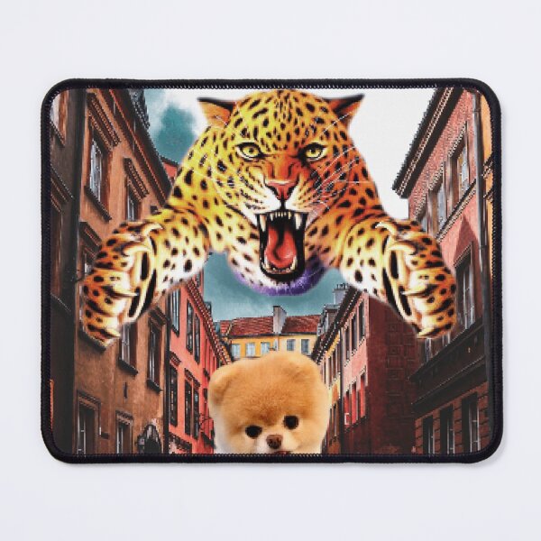 Item preview, Aggressive Tiger Attacking cute dog designed and sold by Mohd wasim.