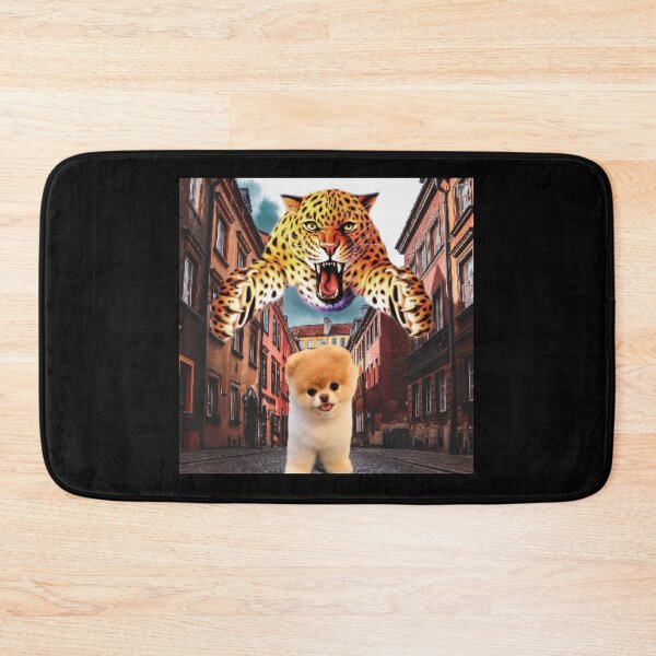 Item preview, Aggressive Tiger Attacking cute dog designed and sold by Mohd wasim.