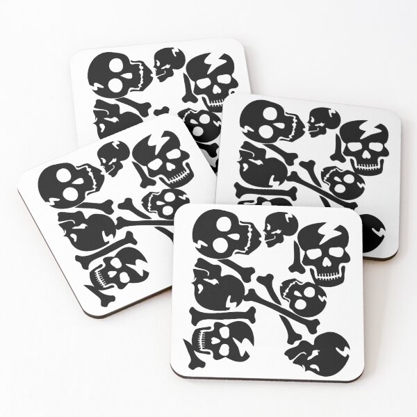 Item preview, Black Skull letter R designed and sold by Quote for  Success.