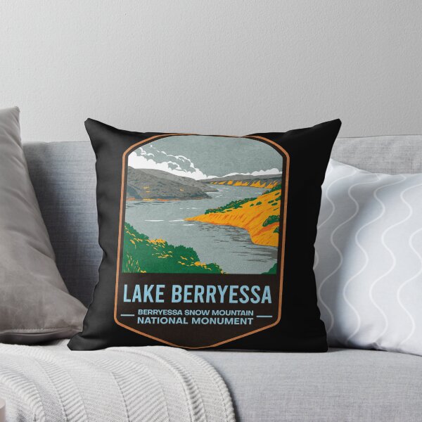 Item preview, Lake Berryessa - Berryessa Snow Mountain National Monument designed and sold by JordanHolmes.