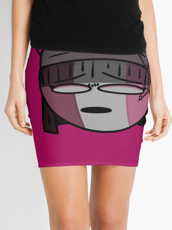 Fnf Sarv emoji worried Mini Skirt