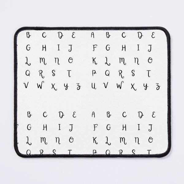 Item preview, Cute A to Z alphabets designed and sold by Thepoeticwine.