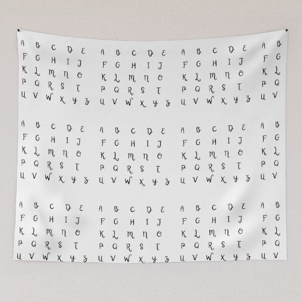 Item preview, Cute A to Z alphabets designed and sold by Thepoeticwine.