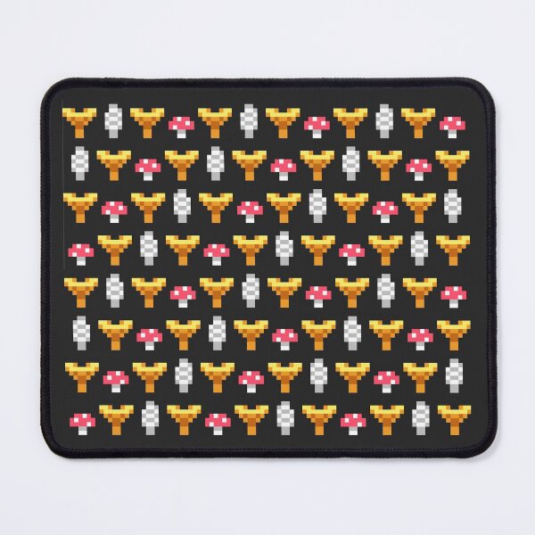 Item preview, Pixel Mushroom Pattern designed and sold by Hankonen.