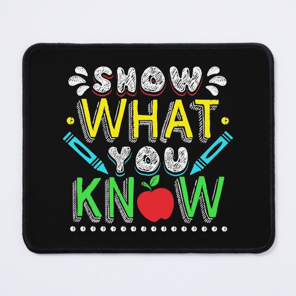 Item preview, Show What You Know Testing Day Exam designed and sold by Betsytiptoe.