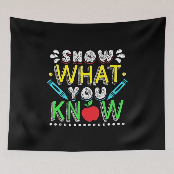 Item preview, Show What You Know Testing Day Exam designed and sold by Betsytiptoe.