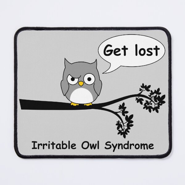 Item preview, Irritable Owl Syndrome designed and sold by RixzStuff.