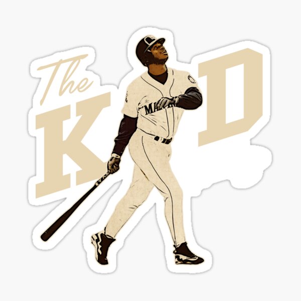 Ken Griffey Jr The Kid Sticker