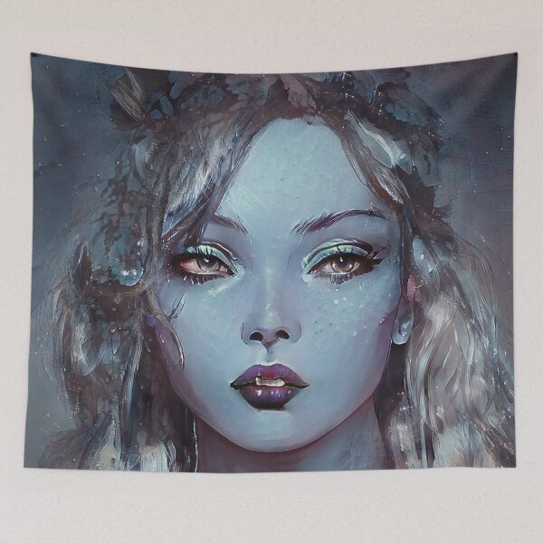 Item preview, Abstract Female Portrait designed and sold by palaco210.