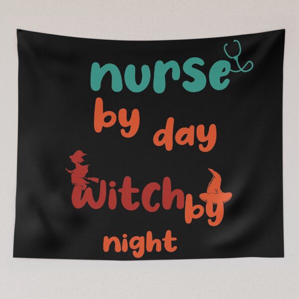 Item preview, Nurse By Day Witch By Night designed and sold by YSNbr.