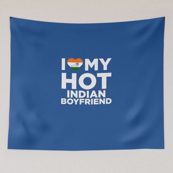 Item preview, I Love My Hot Indian Boyfriend designed and sold by AlwaysAwesome.