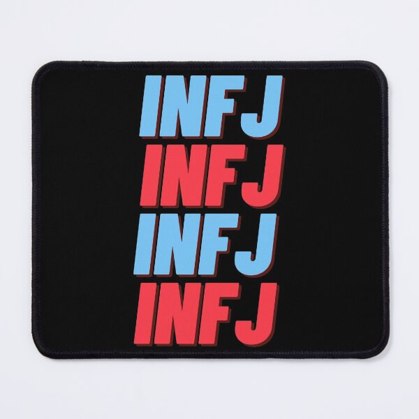 Item preview, INFJ - Repeated Typographic Design designed and sold by art-by-shadab.