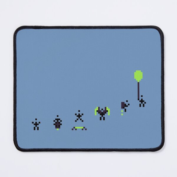 Item preview, Evolution of flight - Pixelated stick figure finding flight designed and sold by For the love of Pixels.