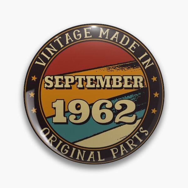 Item preview, september 1962 Birthday designed and sold by RayanDesigns.