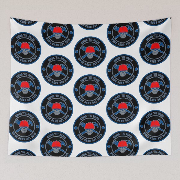 Item preview, Union til Death - Work Hard Get Paid - Pro Union designed and sold by PaualBarber.