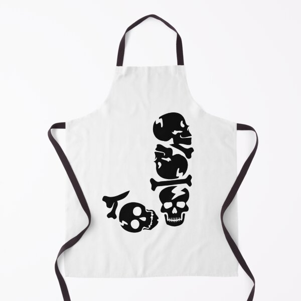 Item preview, Black Skull letter J designed and sold by Quote for Success.