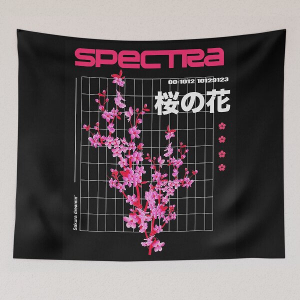 Item preview, Vaporwave Aesthetic Beautiful Flowers Pattern designed and sold by OWLvision33.