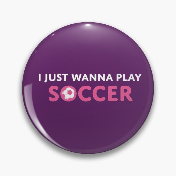 Item preview, Girl I just wanna play football minimal designed and sold by Freewind-Studio.