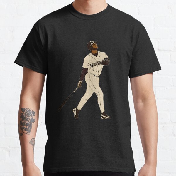 Baseball Hall of Fame Members - Ken Griffey Jr. - Silhouette - Unisex  T-Shirt