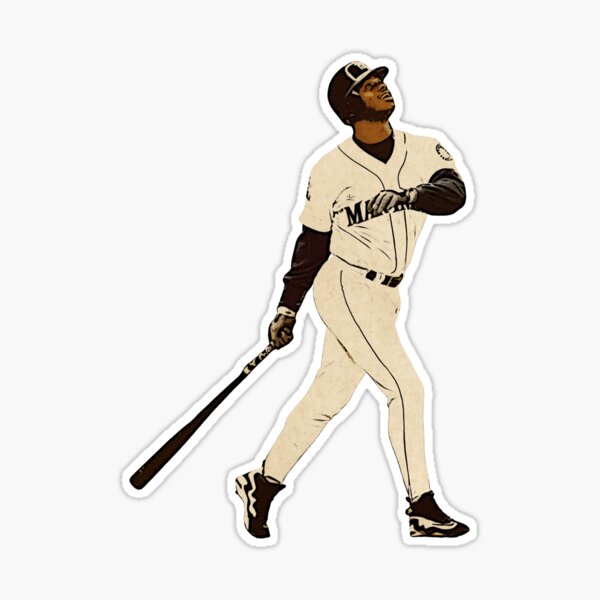 Sports Silhouette Wall Decals - Baseball Player Batting Stance Lefty  Silhouette - 12 inch Removable Graphics (4 Same)