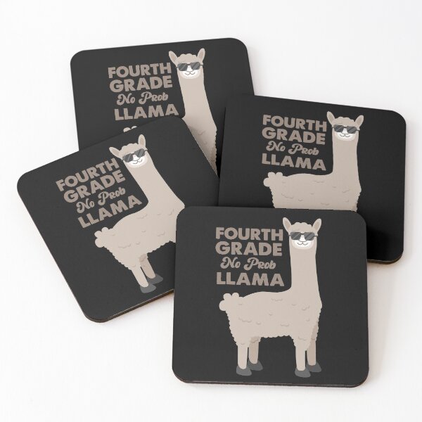 Item preview, Fourth Grade No Prob Llama Student Back To School,1st Day Of School-100th Day designed and sold by Ilyas912.