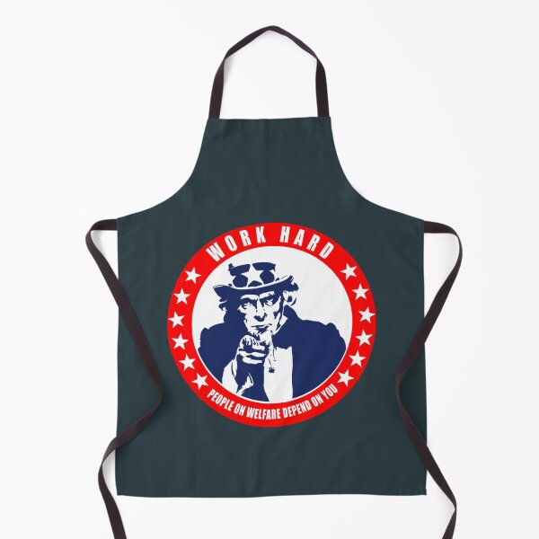 Item preview, Work Hard - People on Welfare Depend on You designed and sold by PaualBarber.