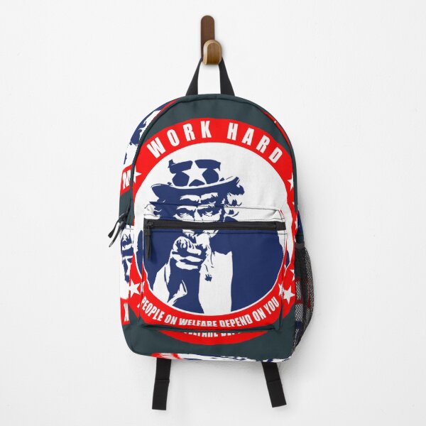 Item preview, Work Hard - People on Welfare Depend on You designed and sold by PaualBarber.
