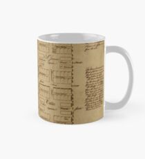 Karte von Savannah 1861 Tasse (Standard)